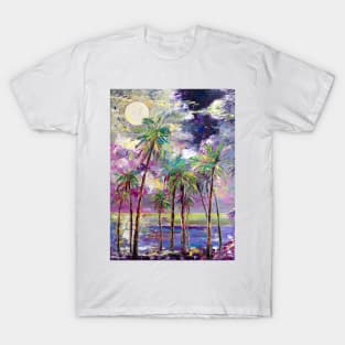 Lagoon Under The Moon T-Shirt